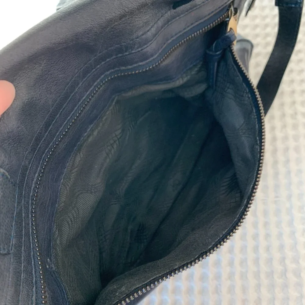 Proenza Schouler Ps1 Navy Leather Cross Body Bag - Picture 8 of 16